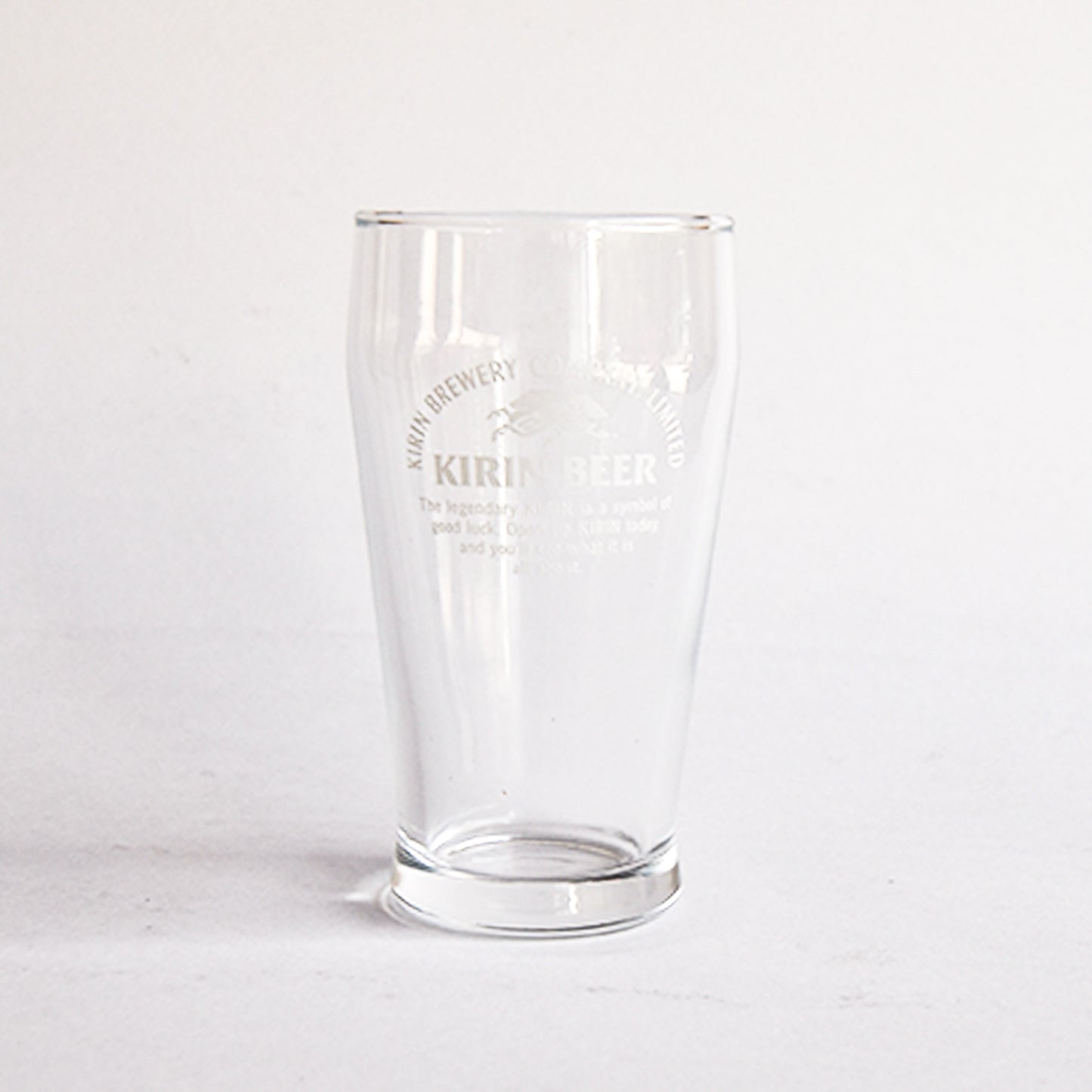 Vintage Kirin beer glass