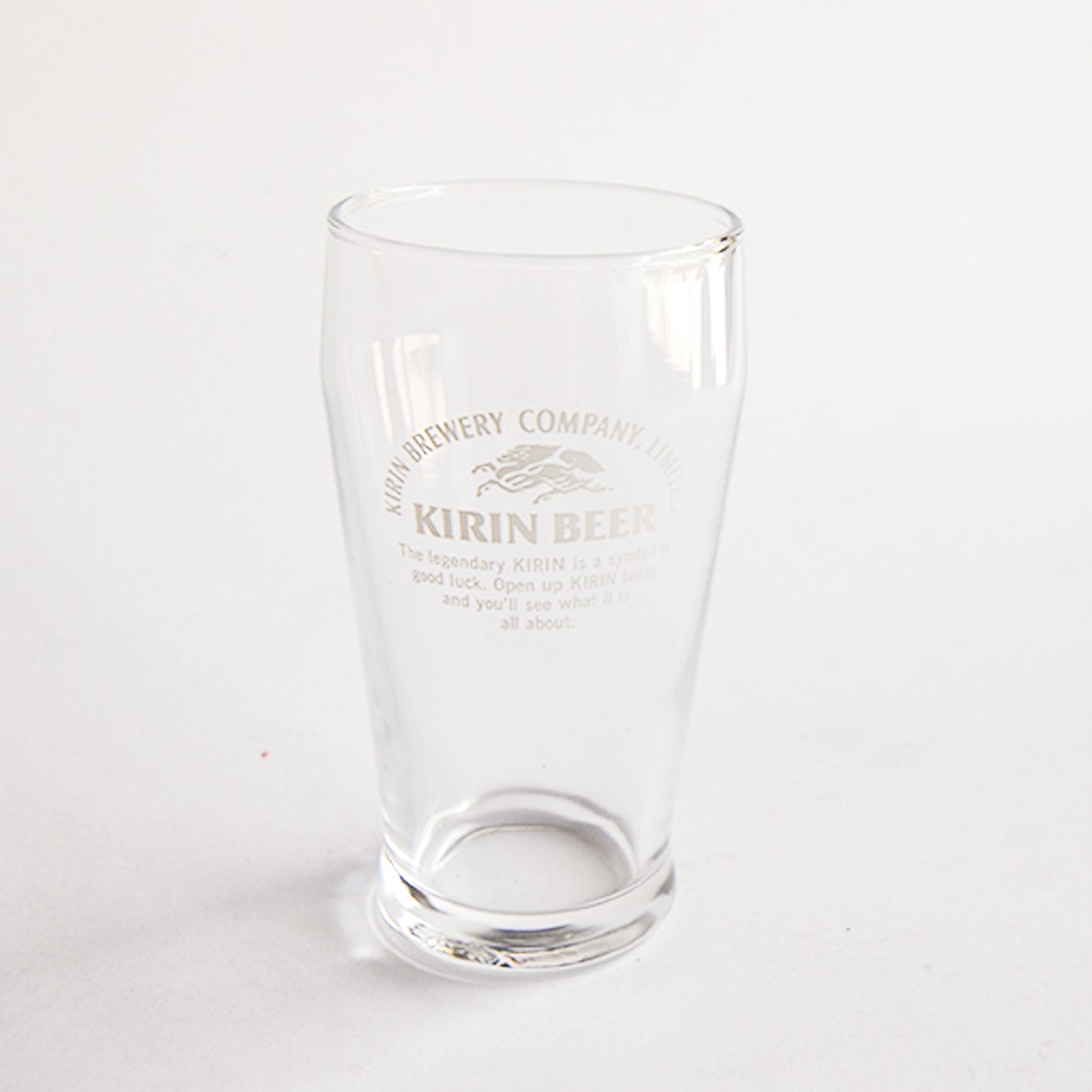 Vintage Kirin beer glass