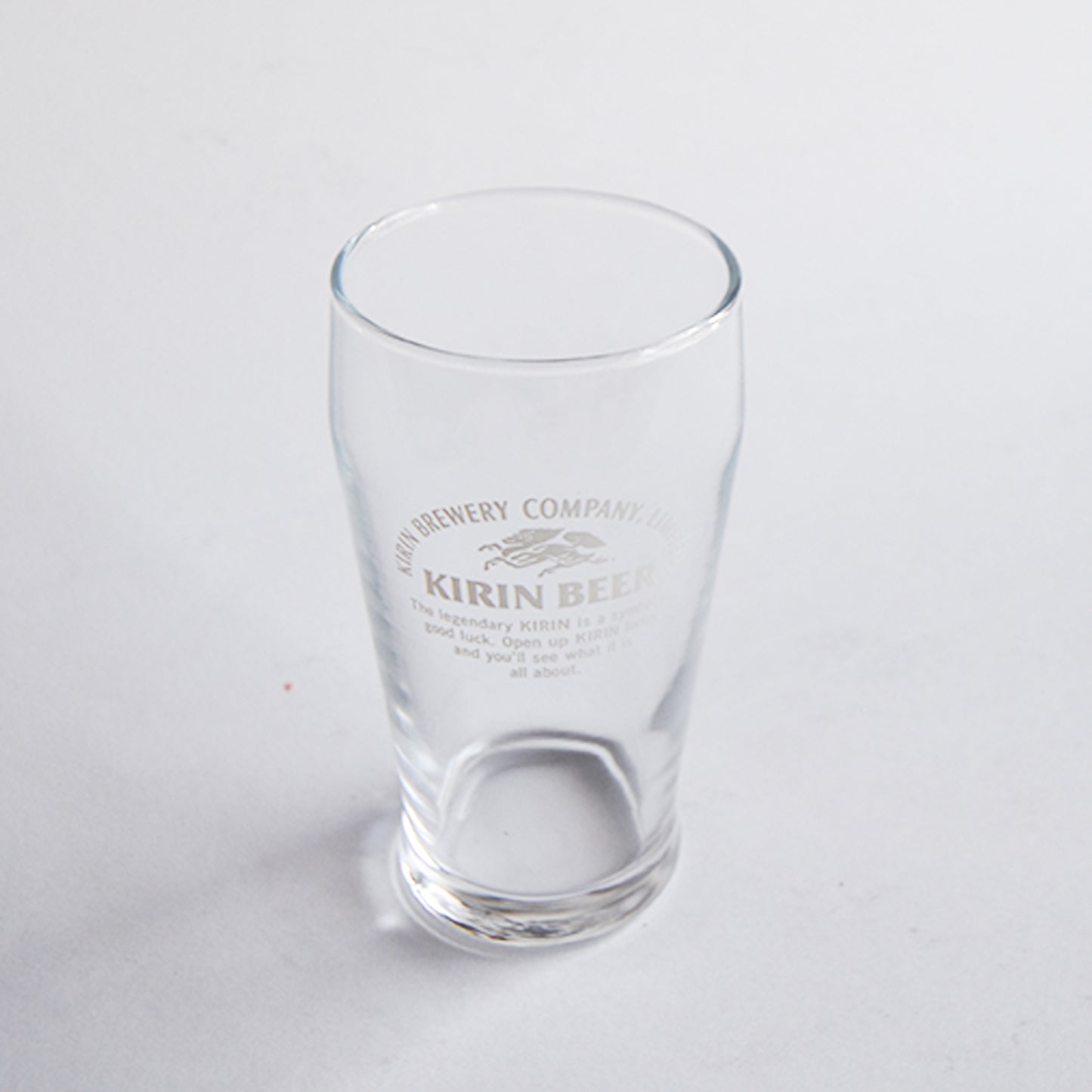 Vintage Kirin beer glass