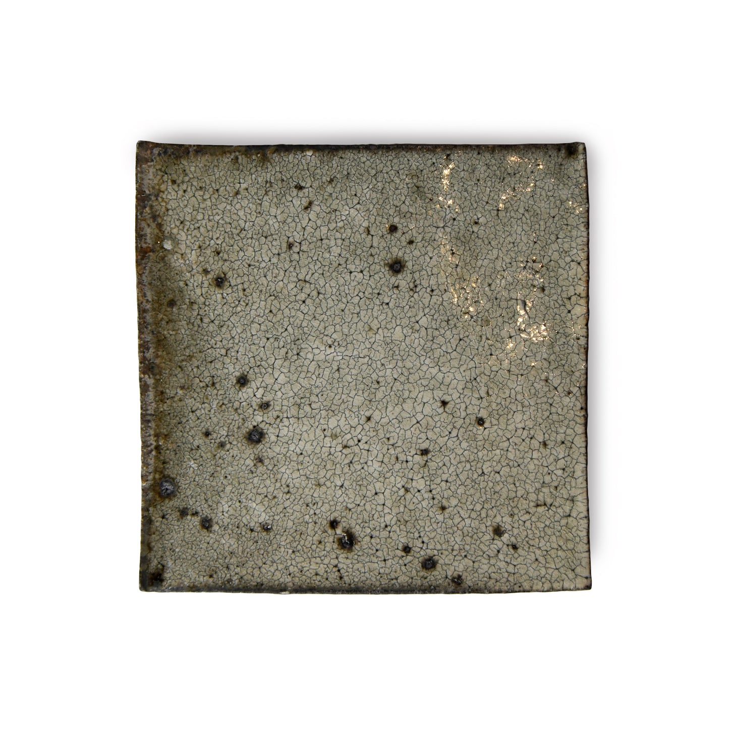 Toru Hatta15 White Makeup Square Plate