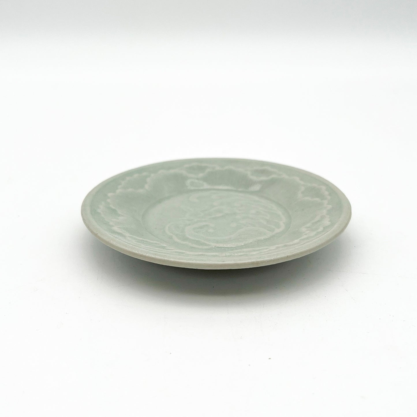Celadon Rabbit Plate_Fumihiro Tamura
