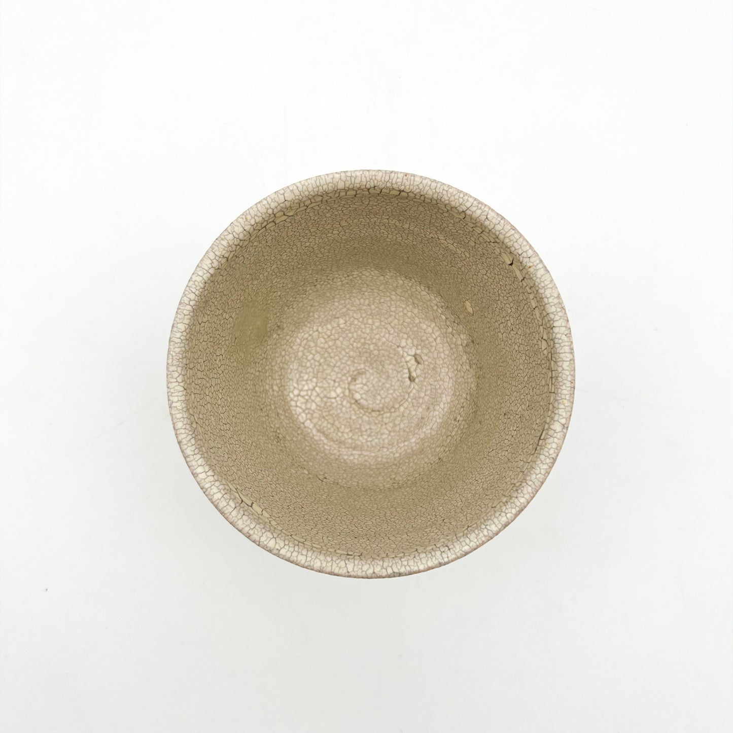 White Crackle Sake Cup_Atsushi Ogata