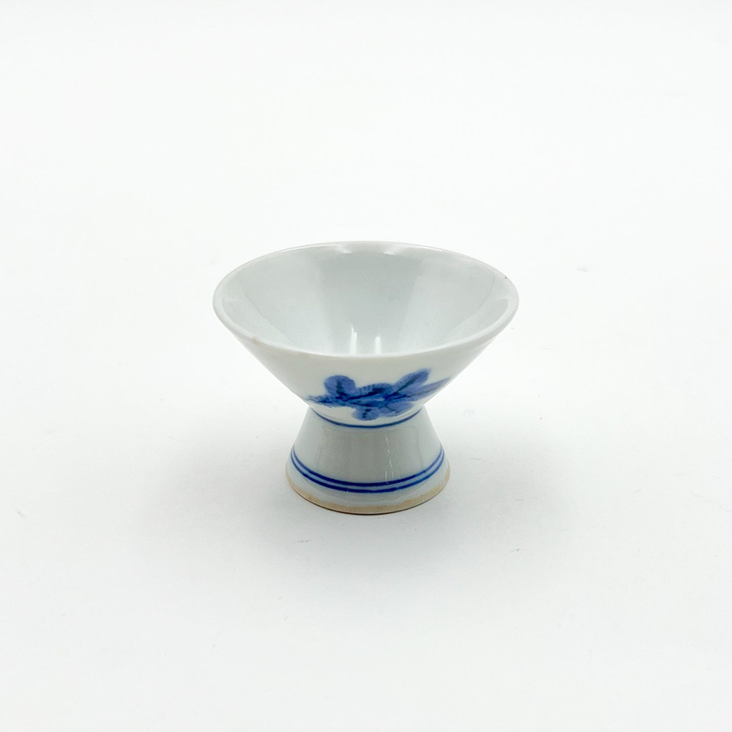 VINTAGE Pedestal Sake Cup A