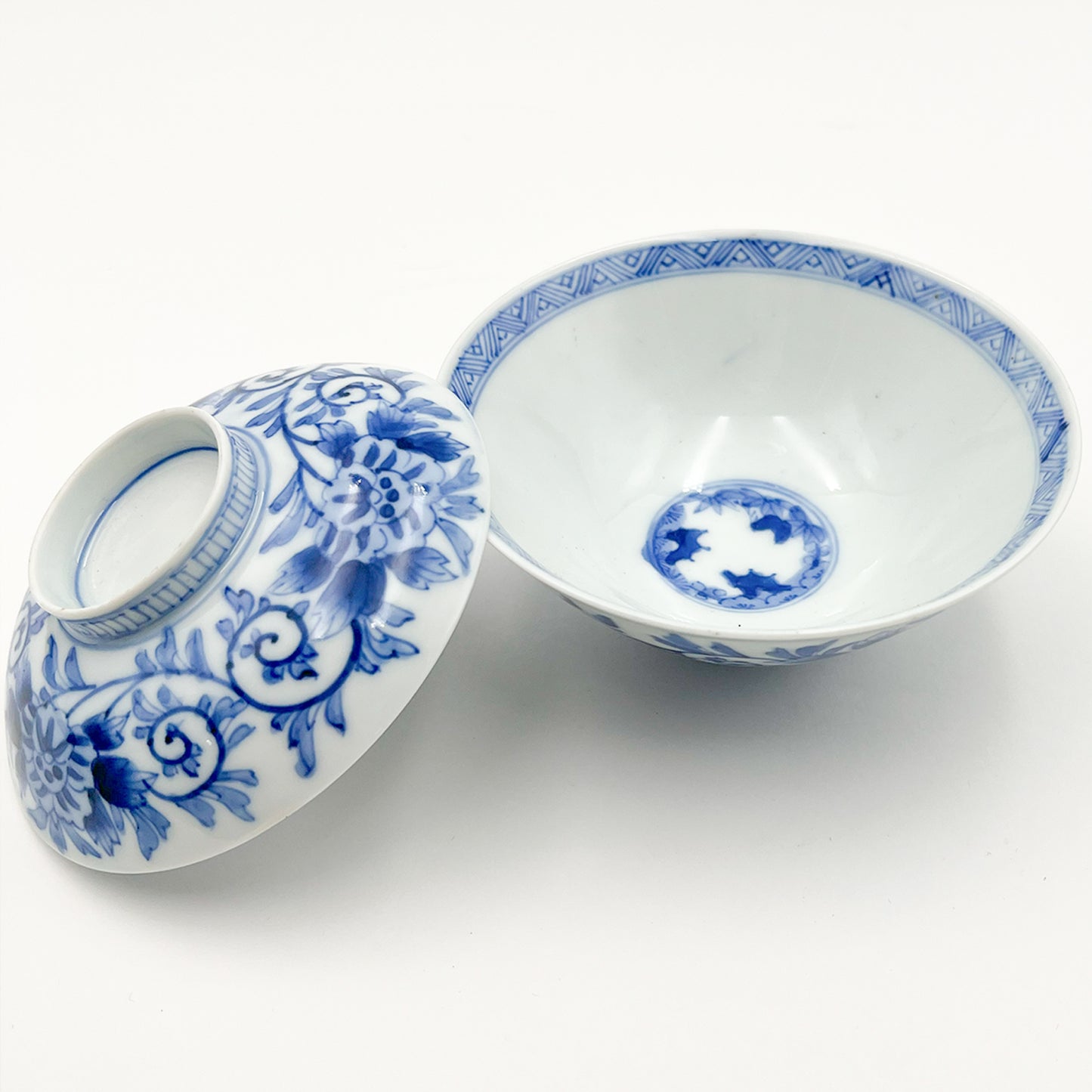 VINTAGE Lidded Bowl C