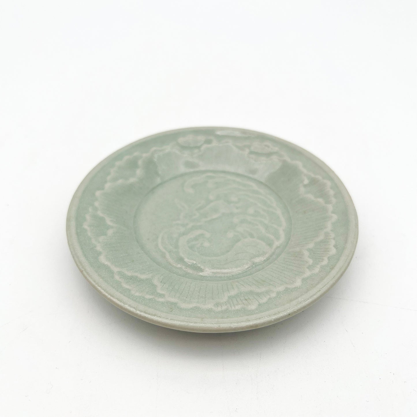 Celadon Rabbit Plate_Fumihiro Tamura