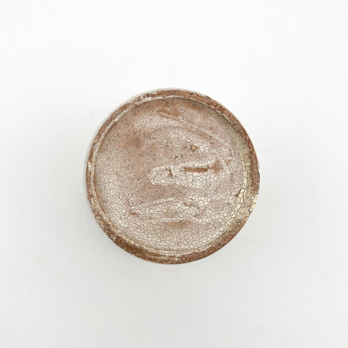 White Crackle Sake Cup_Atsushi Ogata