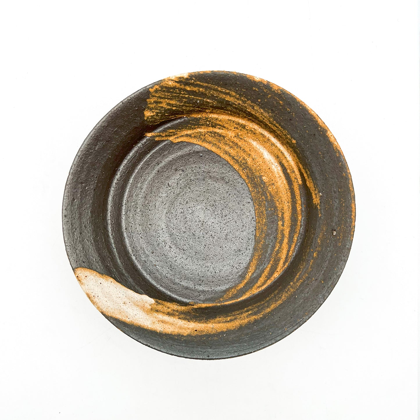 Carbonized Shallow Bowl_Aki Tamiya