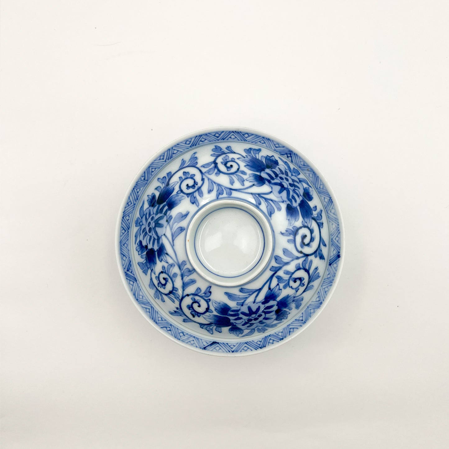 VINTAGE Lidded Bowl C