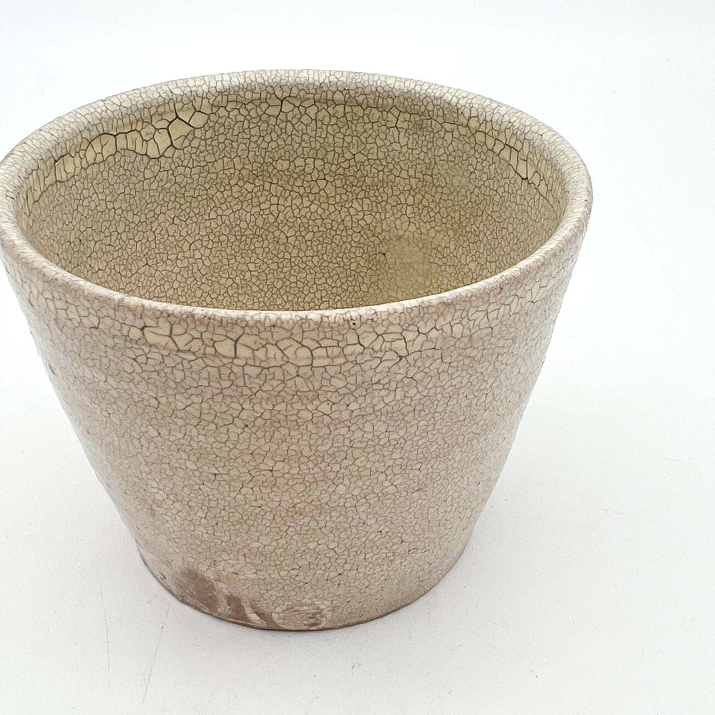 White Crackle Sake Cup_Atsushi Ogata