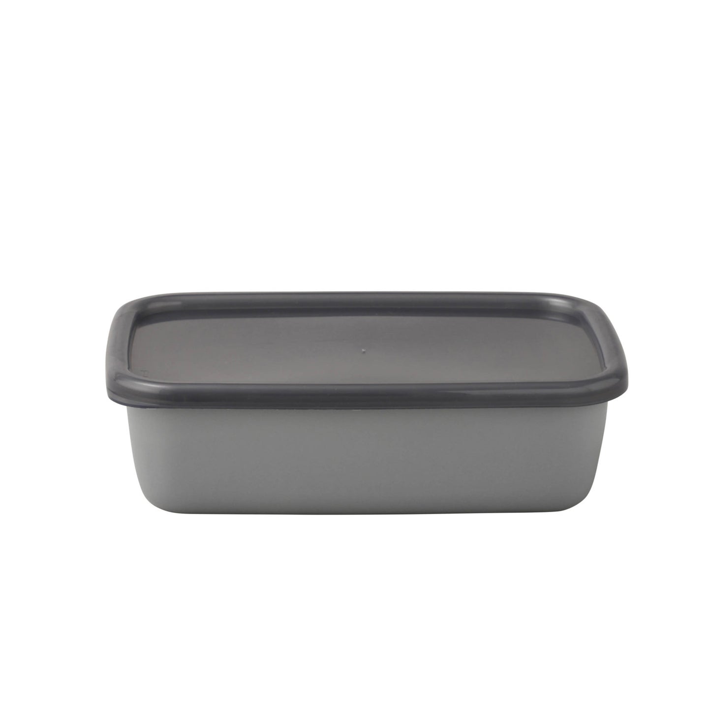 Gray Deep Rectangle L with Lid
