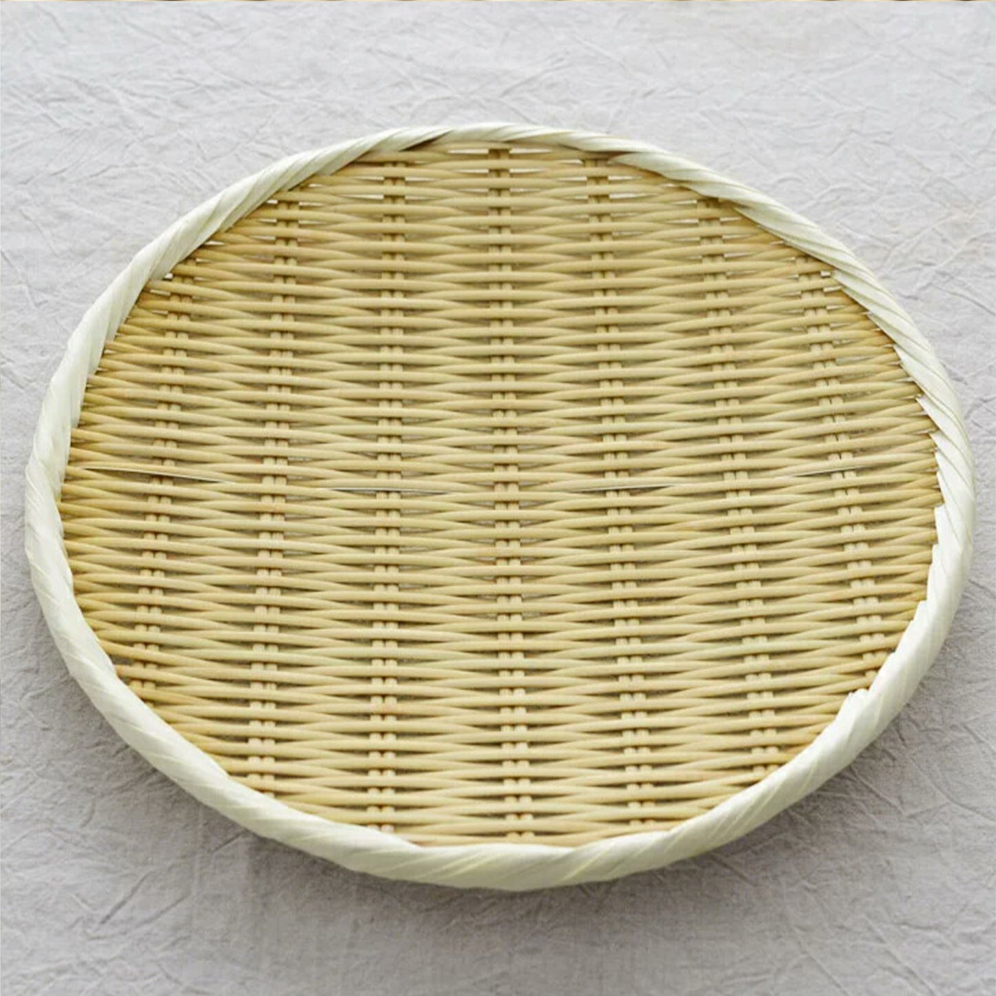 Round Bamboo Colander M