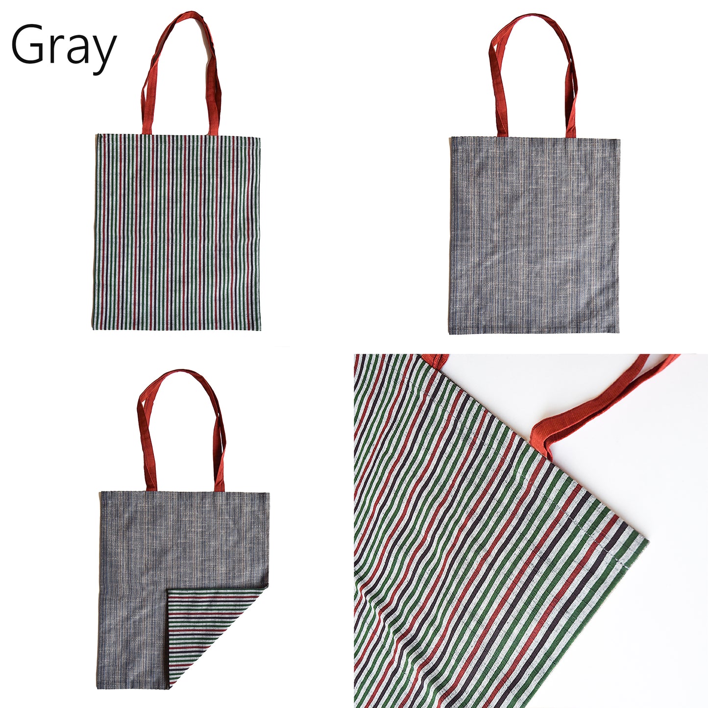 Tote Bag _ Dual Pattern Tote _ YAMMA