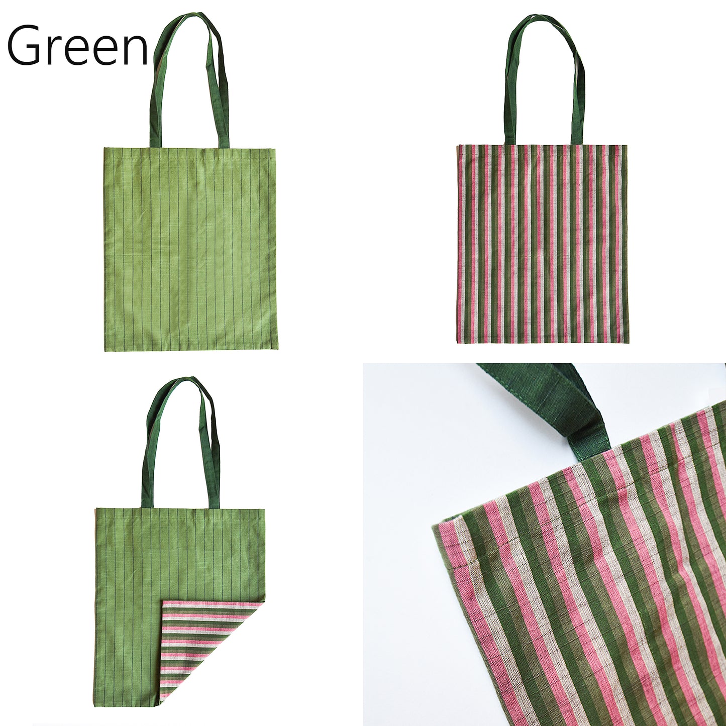 Tote Bag _ Dual Pattern Tote _ YAMMA