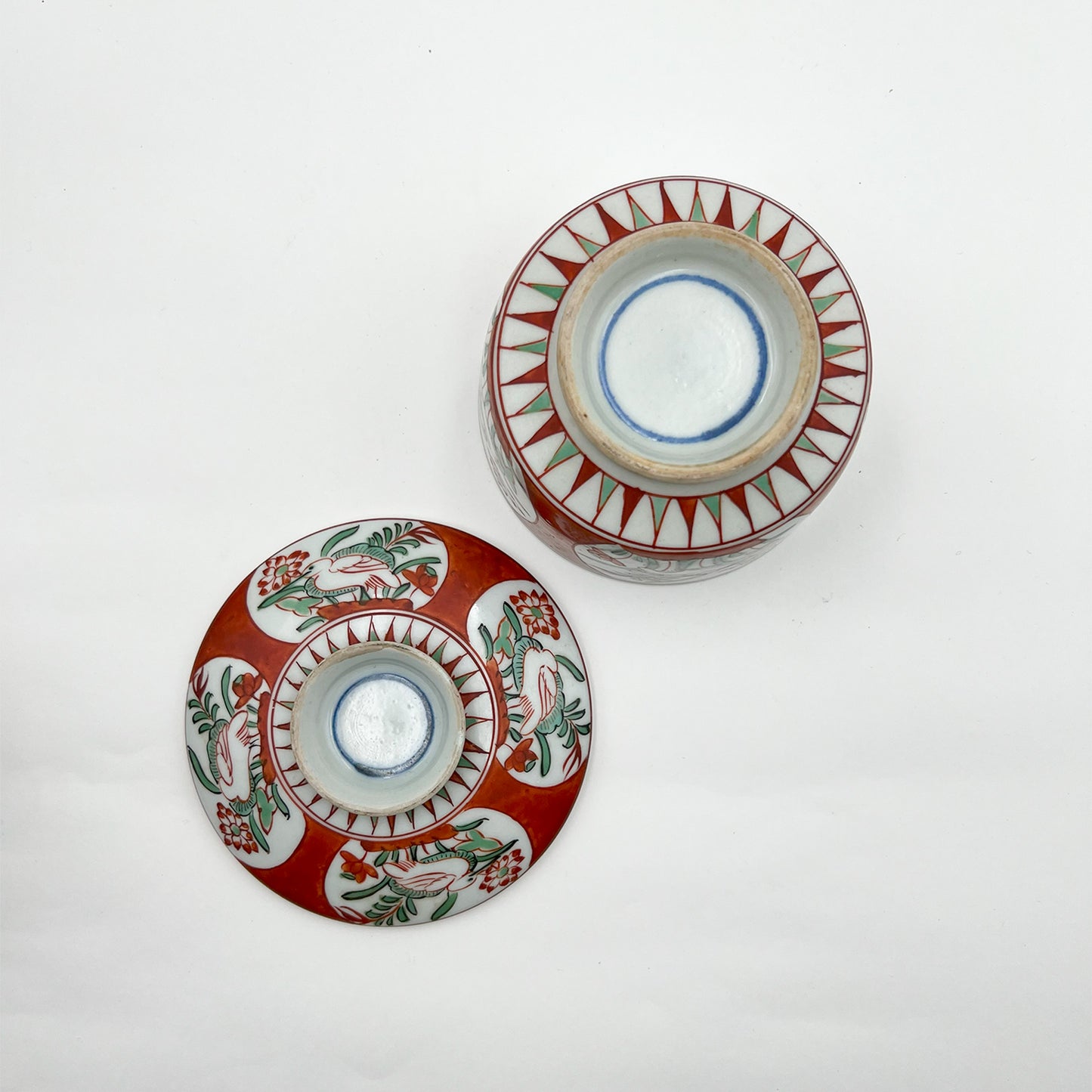 VINTAGE Lidded Bowl B