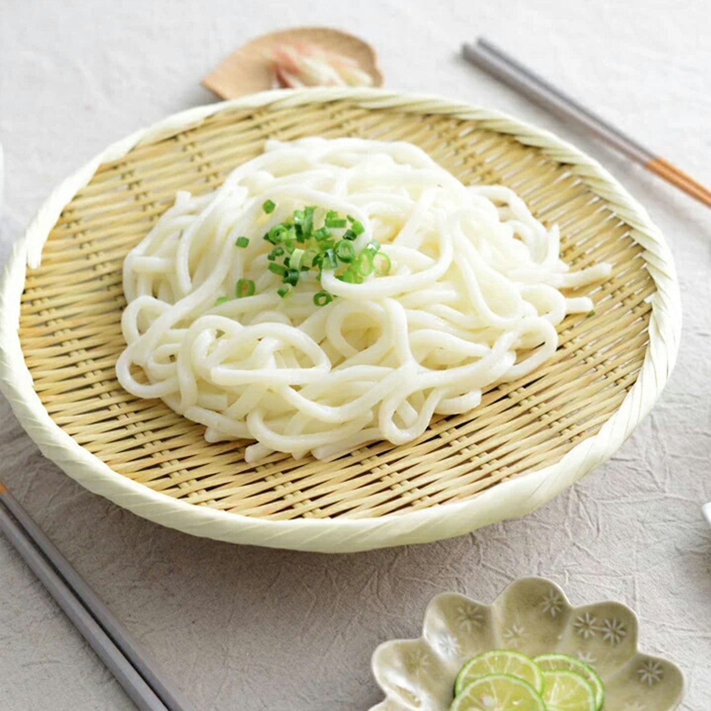 Round Bamboo Colander S