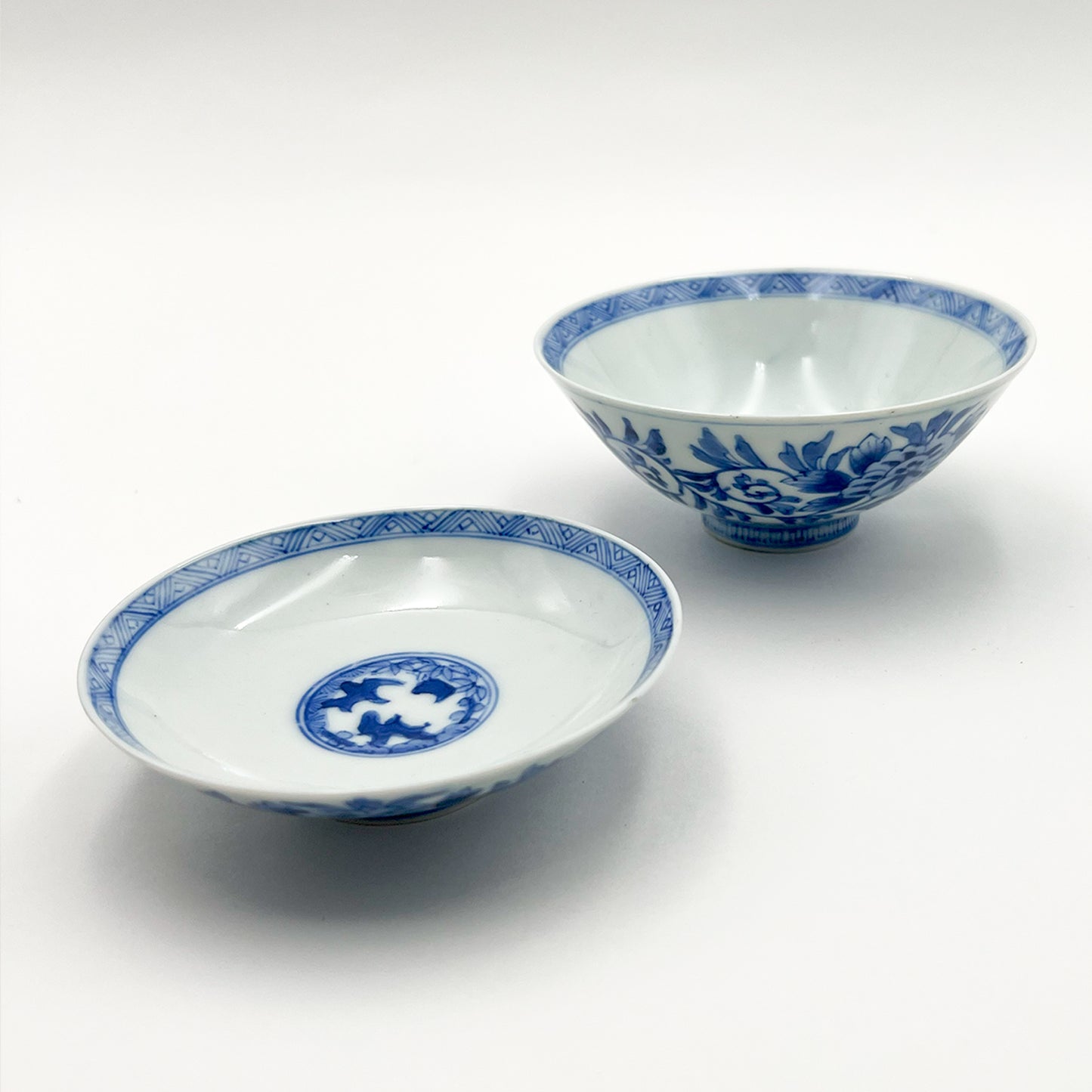VINTAGE Lidded Bowl C