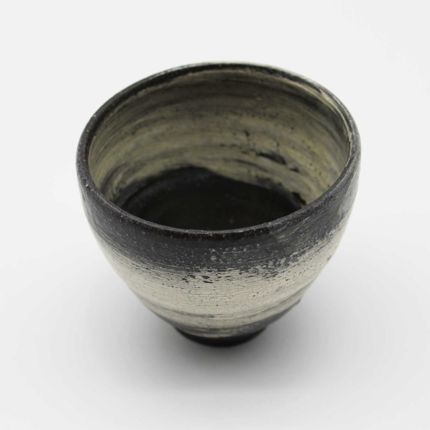 Black Brushed Small Cup 57A_Atsushi Ogata