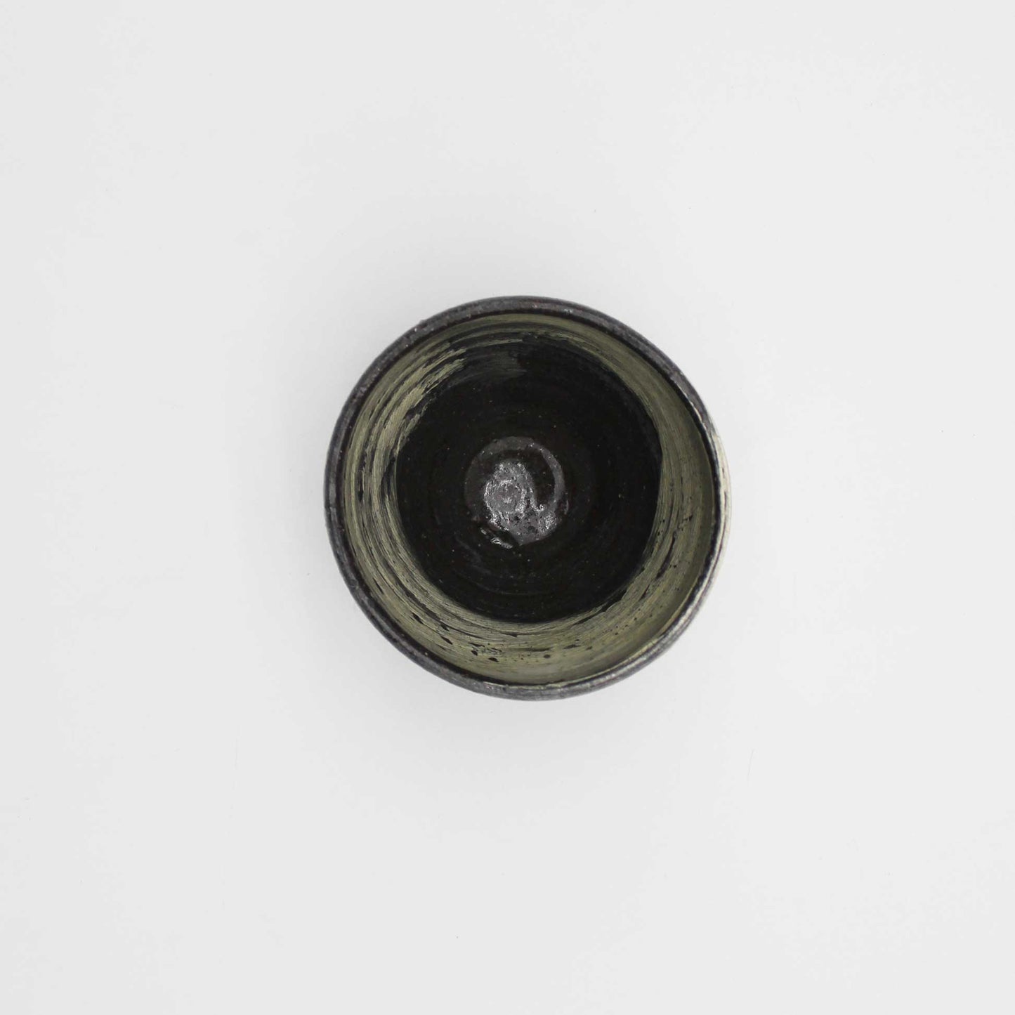 Black Brushed Small Cup 57A_Atsushi Ogata