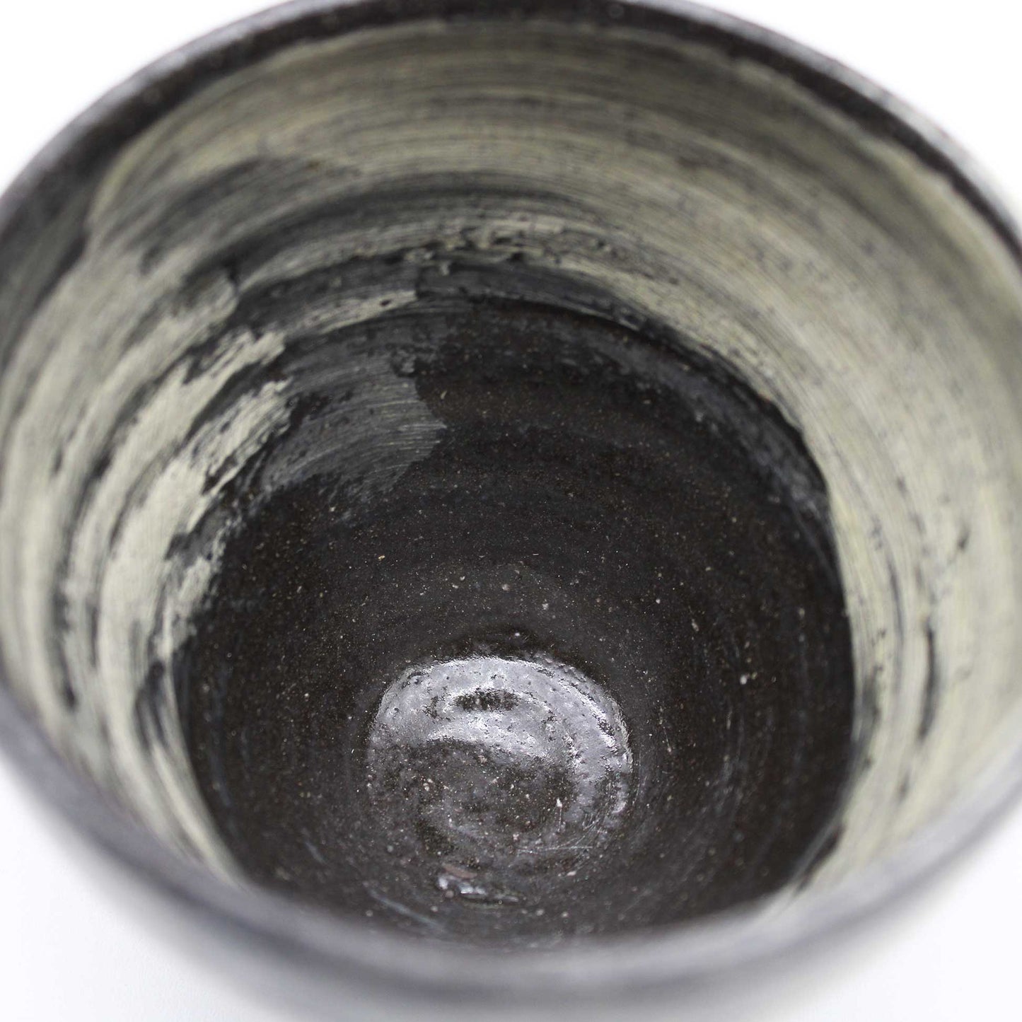 Black Brushed Small Cup 57A_Atsushi Ogata