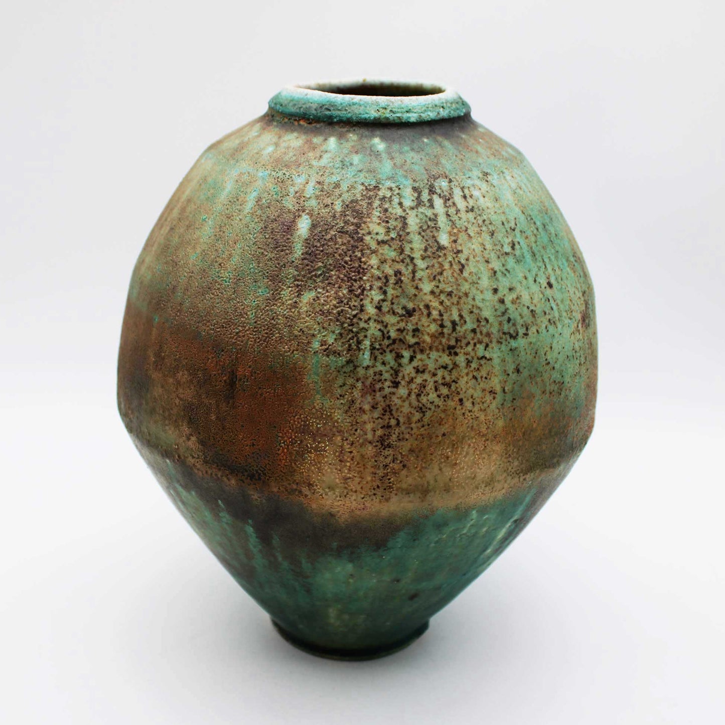Vase Oribe A 604_Michikazu Sakai