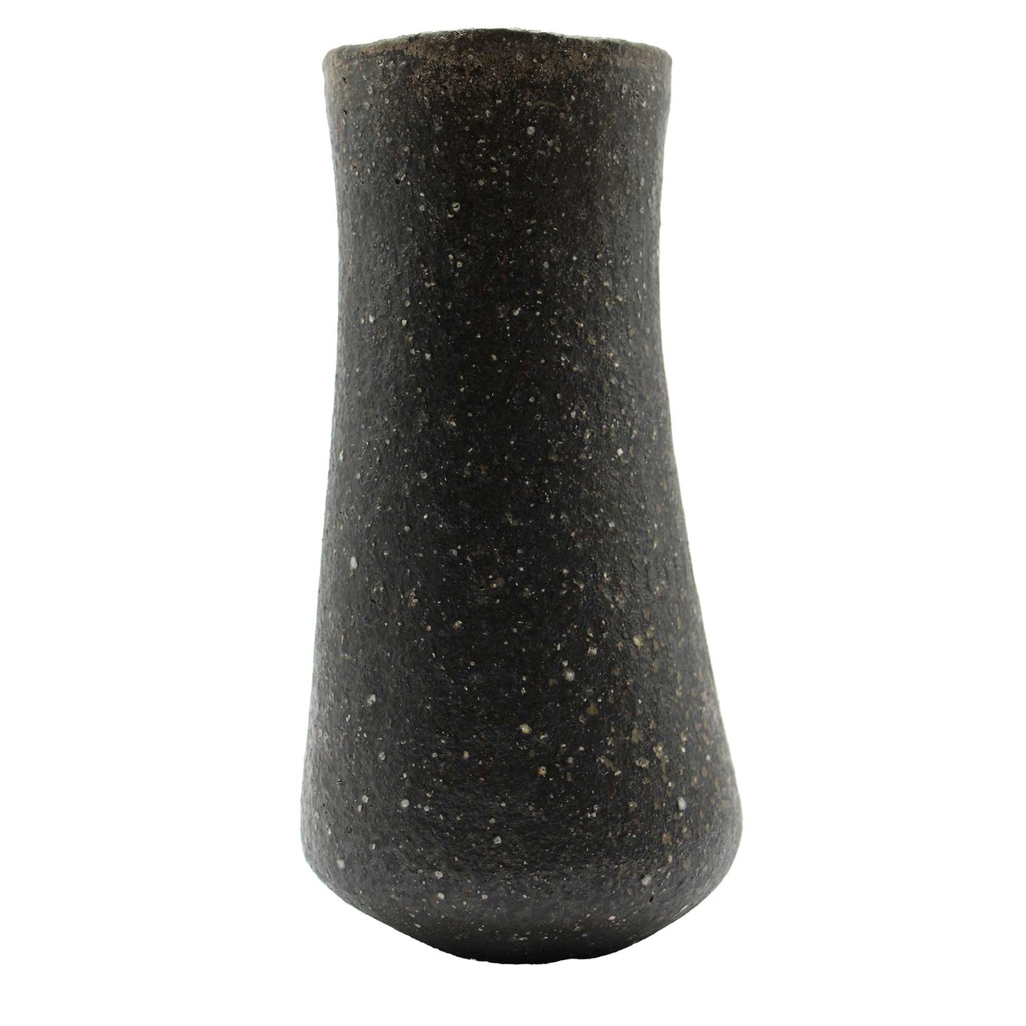 Handbuilt Cylindrical Flower Vessel_Souji Tsurumi
