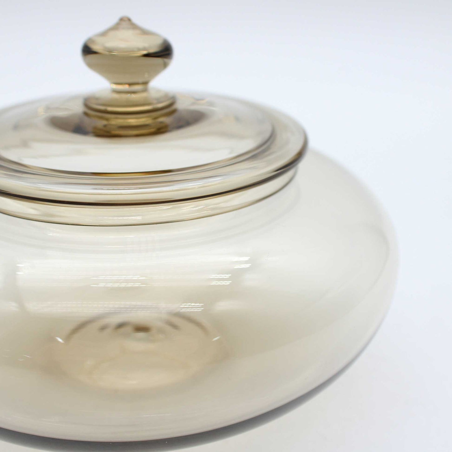 Lidded Bowl Amber_Taku Eiki