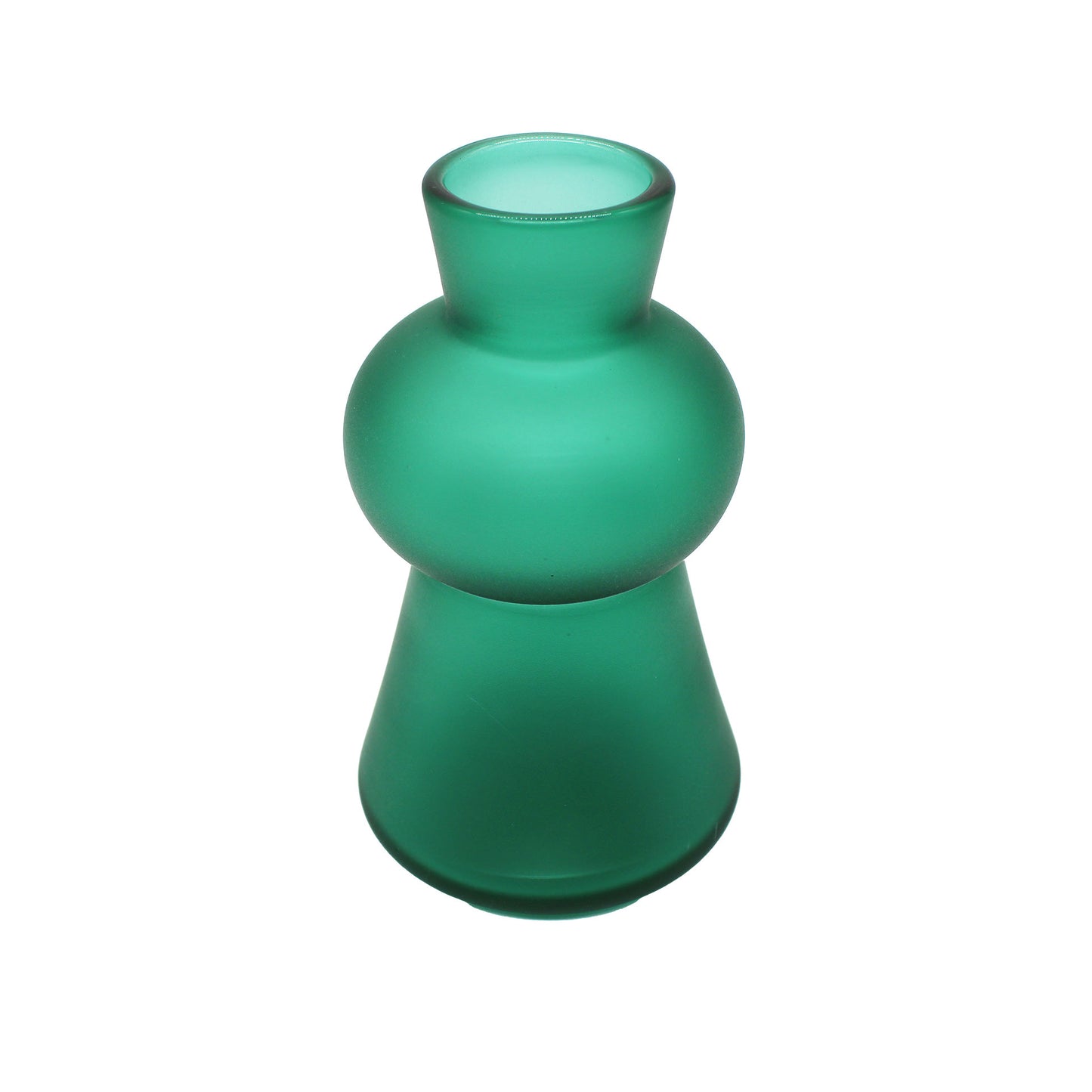 Frost vase Kofun Bluegreen