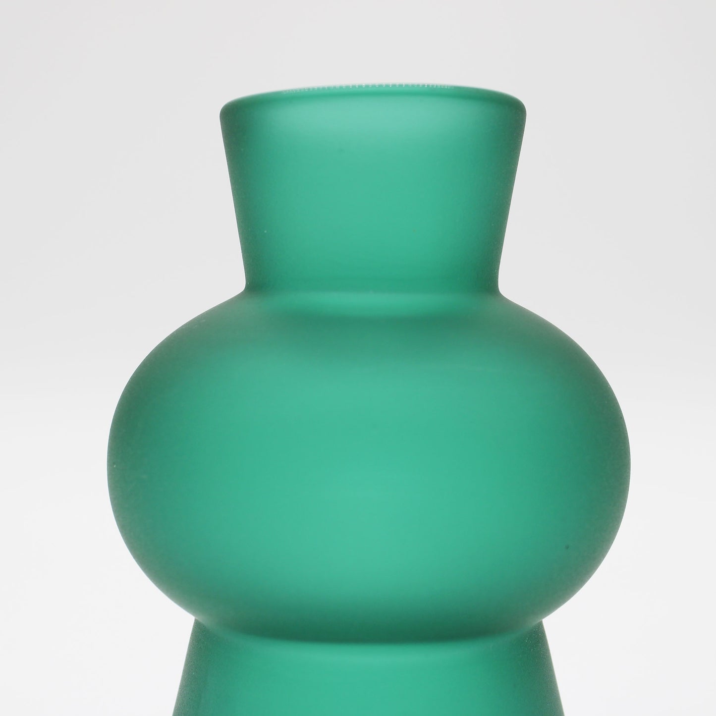 Frost vase Kofun Bluegreen