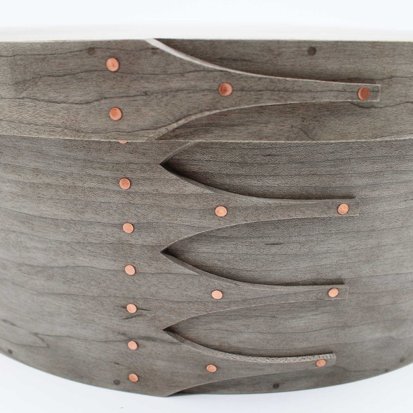 OVAL BOX R #6 Natural Dye