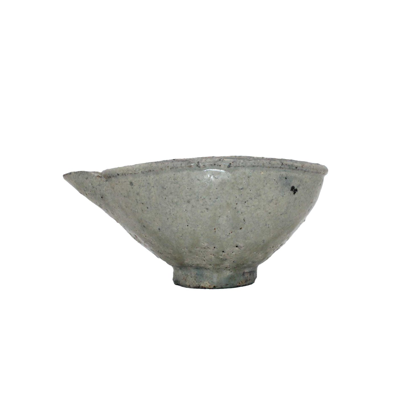Pine Ash Glaze Lipped Bowl 59A_Toru Hatta