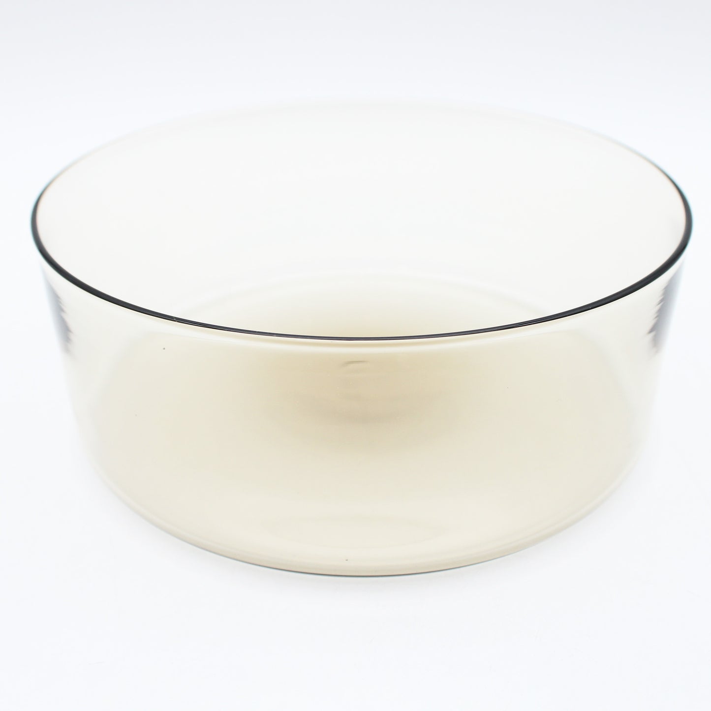Wide Shallow Bowl L Amber_Taku Eiki
