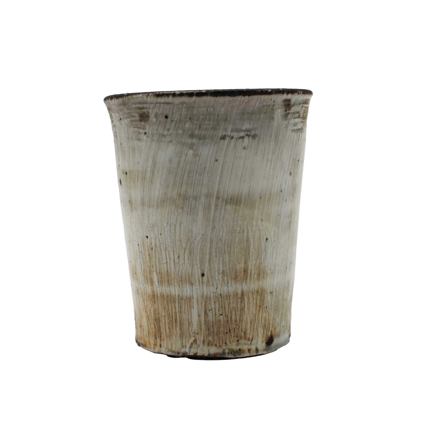 Kohiki Brush-marked Yunomi 57A_Michikazu Sakai