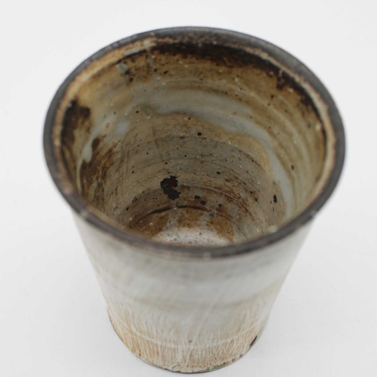 Kohiki Brush-marked Yunomi 57A_Michikazu Sakai