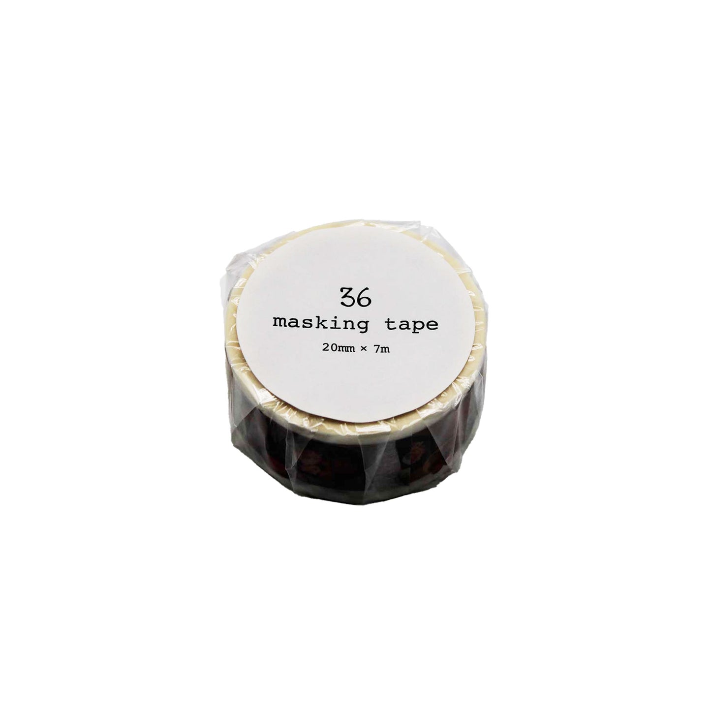 Masking Tape Food Education Pattern