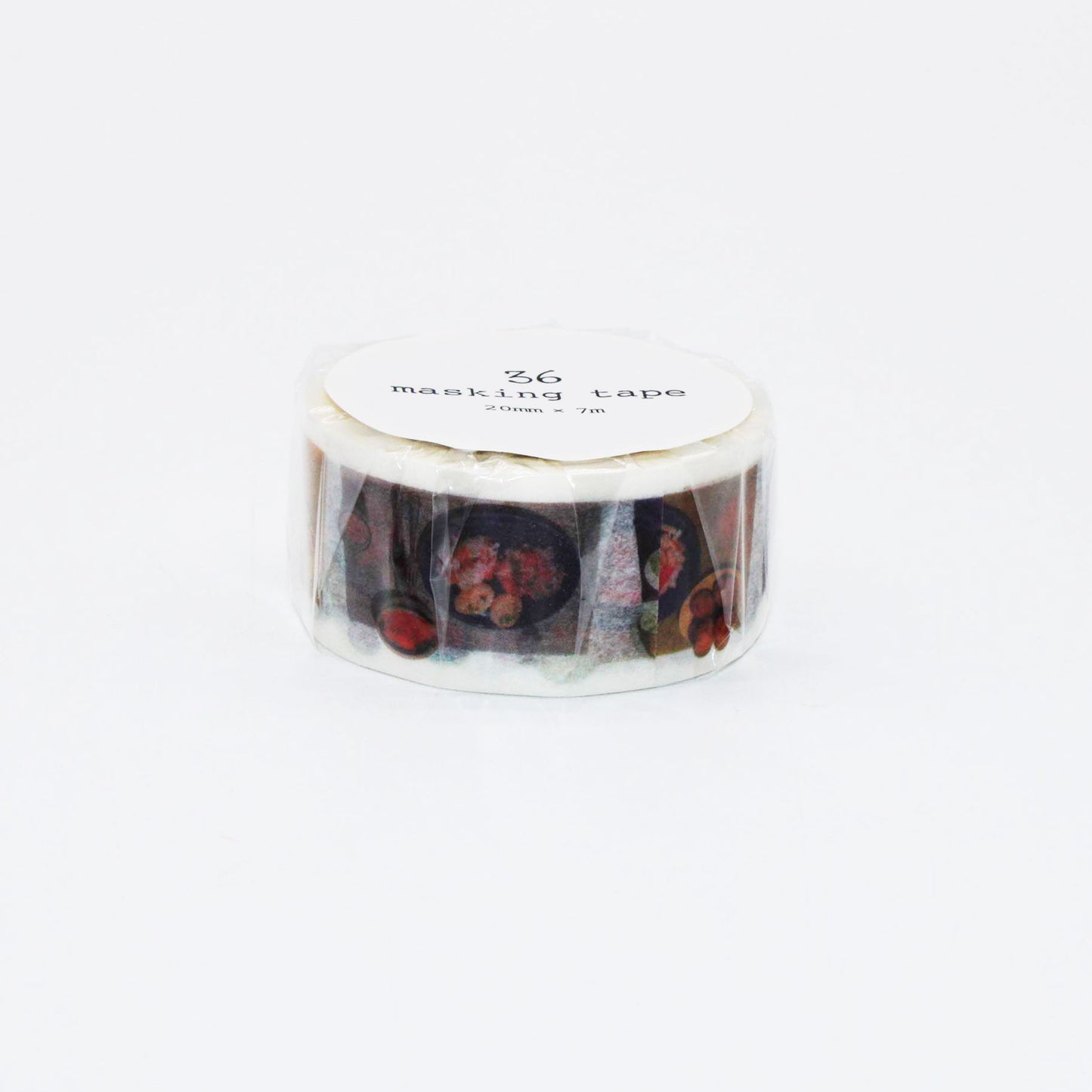 Masking Tape Food Education Pattern