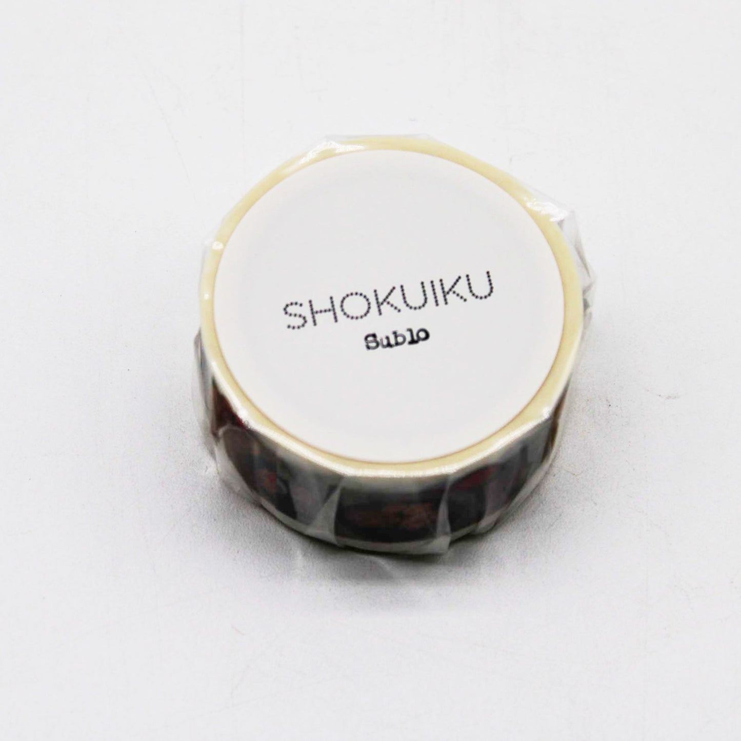 Masking Tape Food Education Pattern