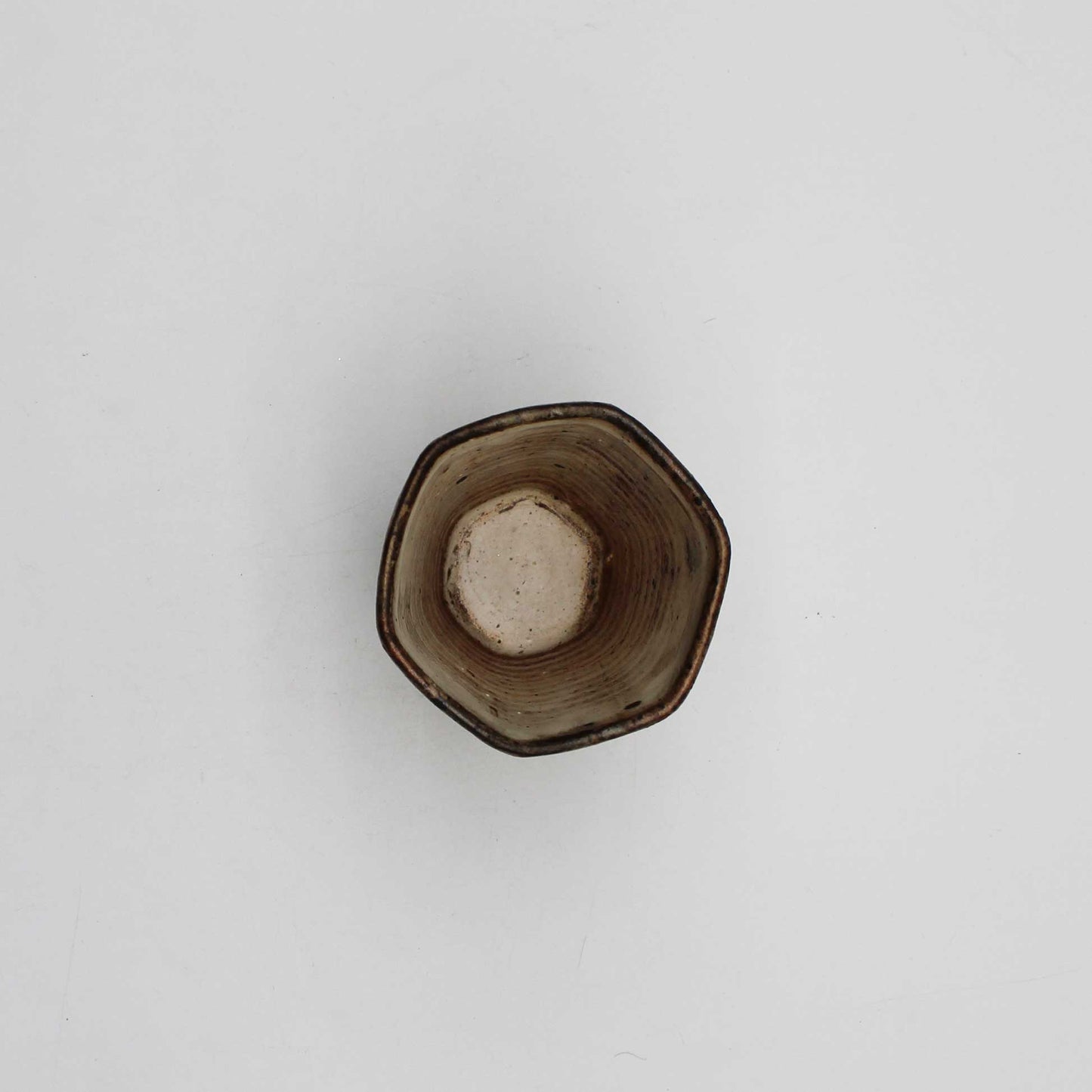 Kohiki Hexagonal Yunomi 57A_Michikazu Sakai