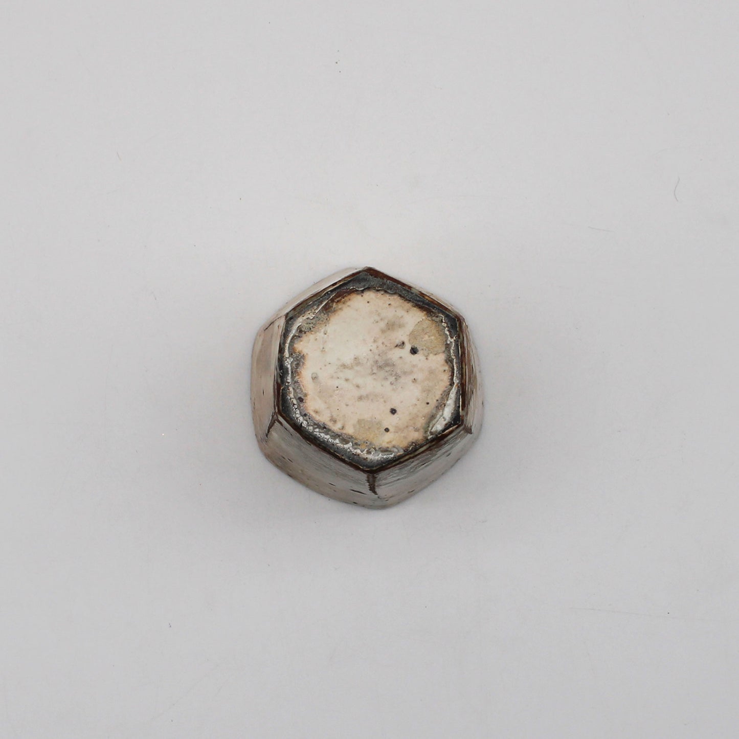 Kohiki Hexagonal Yunomi 57A_Michikazu Sakai