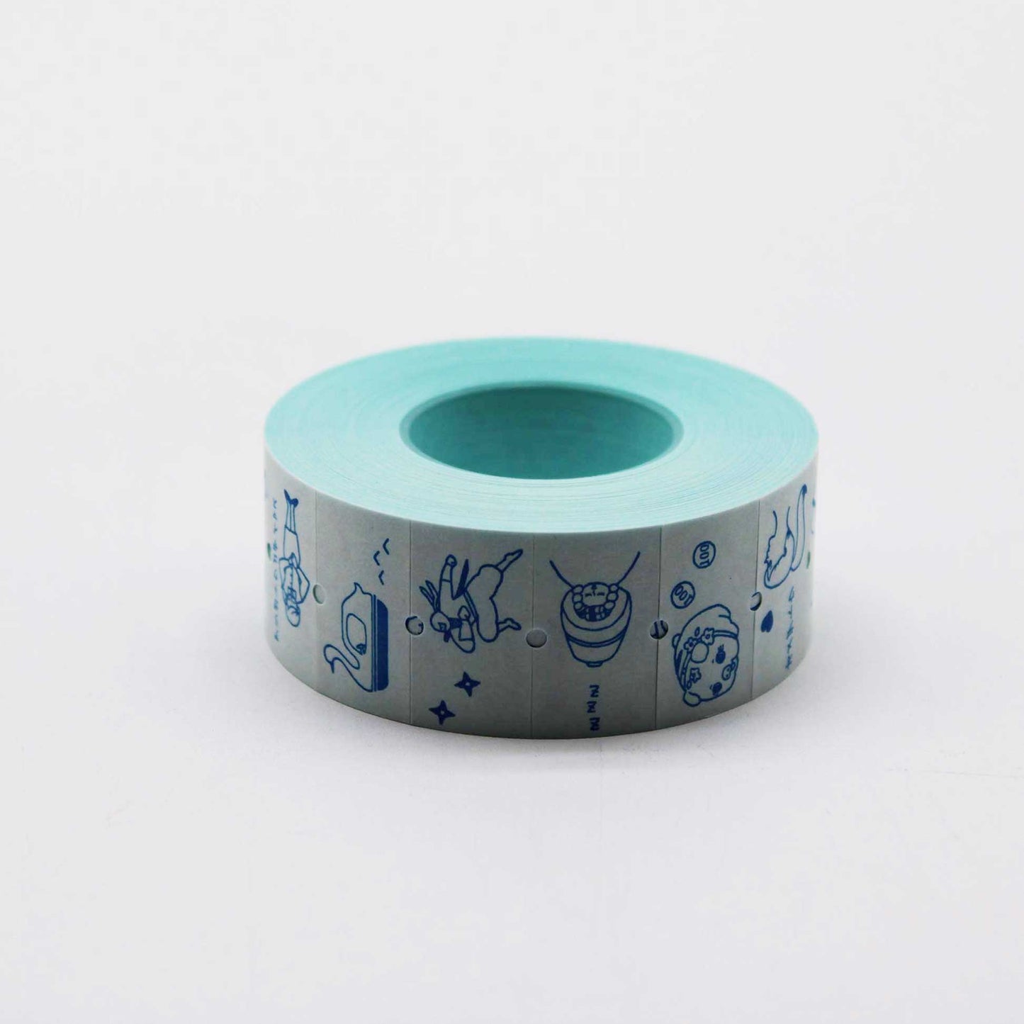 Label Roll Seal 8 Designs Illustration