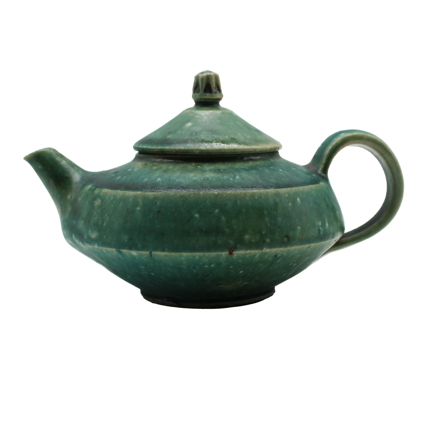 Oribe Glaze Pot 57A_Michikazu Sakai