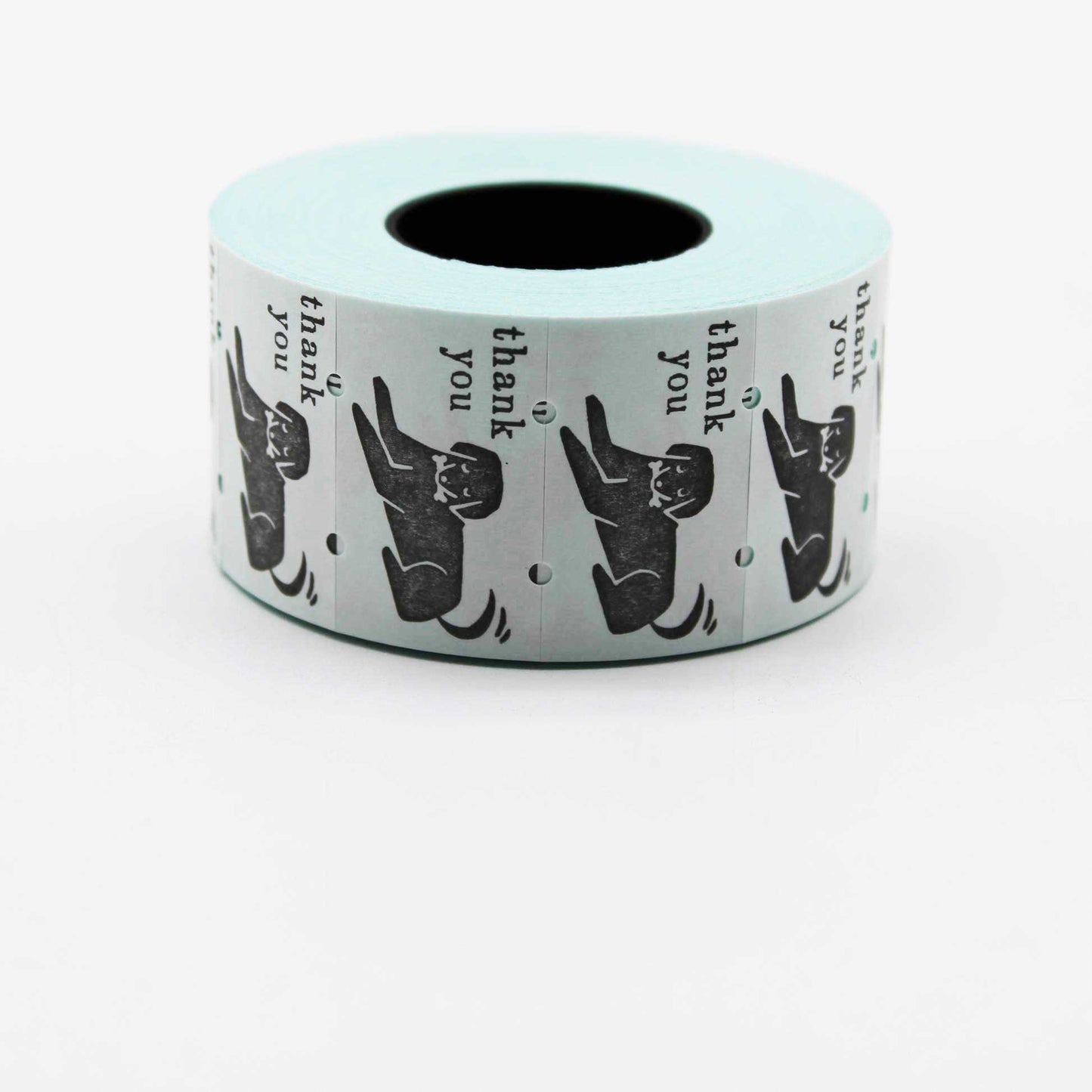 Label Roll Seal L Thank You Dog