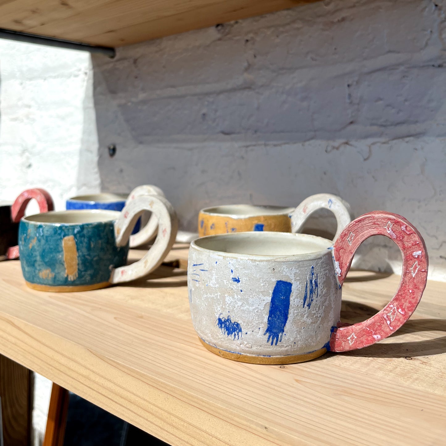 Mug Wide Green Katsunori Yaoita 5