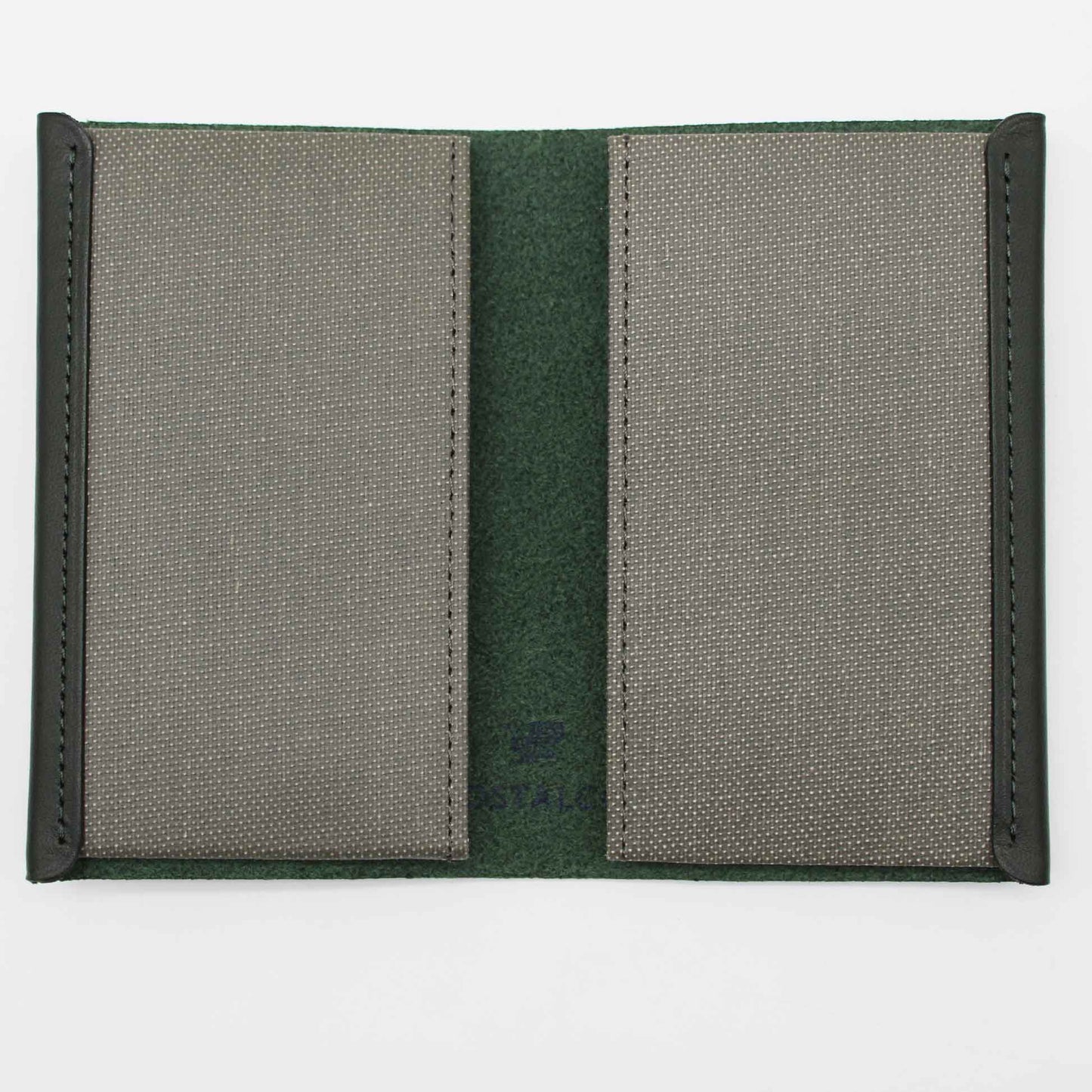 Card Holder Gray & Green