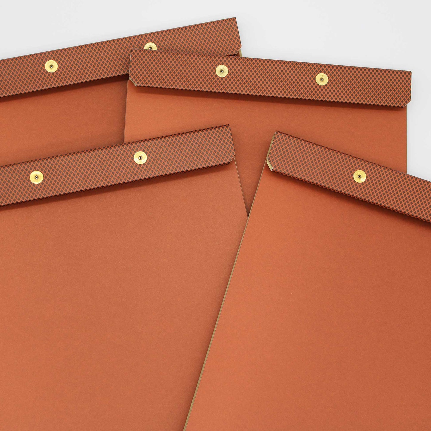 Press Board Snap Pad A4 Brick Red