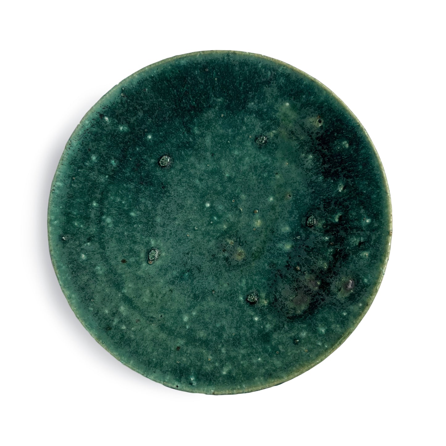 Michikazu Sakai28 Oribe glazed plate