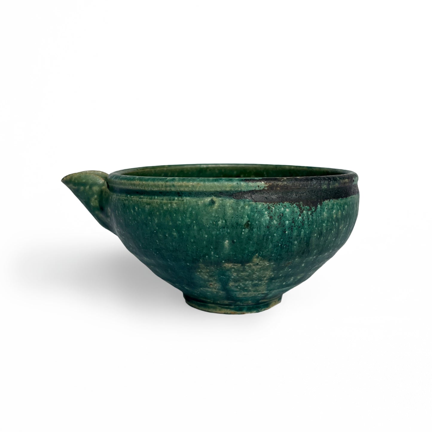 Michikazu Sakai8 Oribe glazed katakuchi