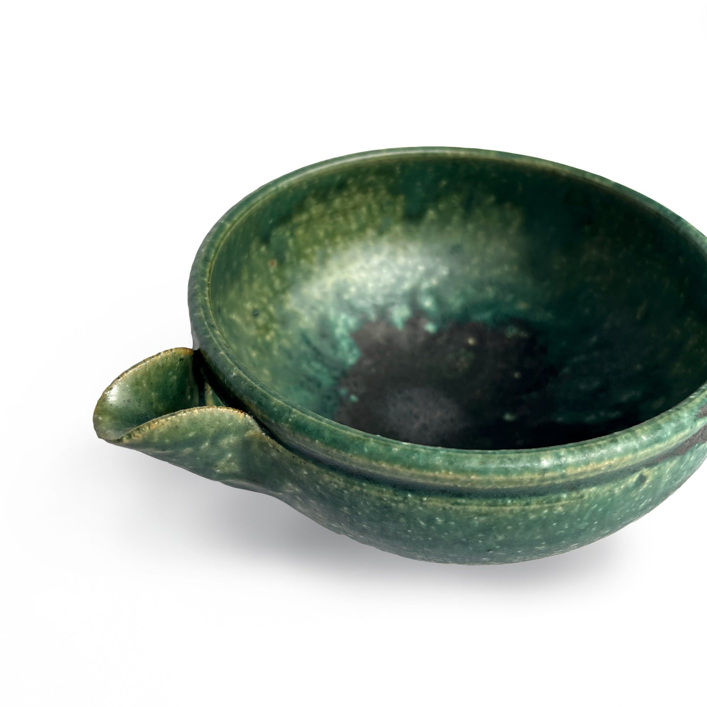 Michikazu Sakai8 Oribe glazed katakuchi