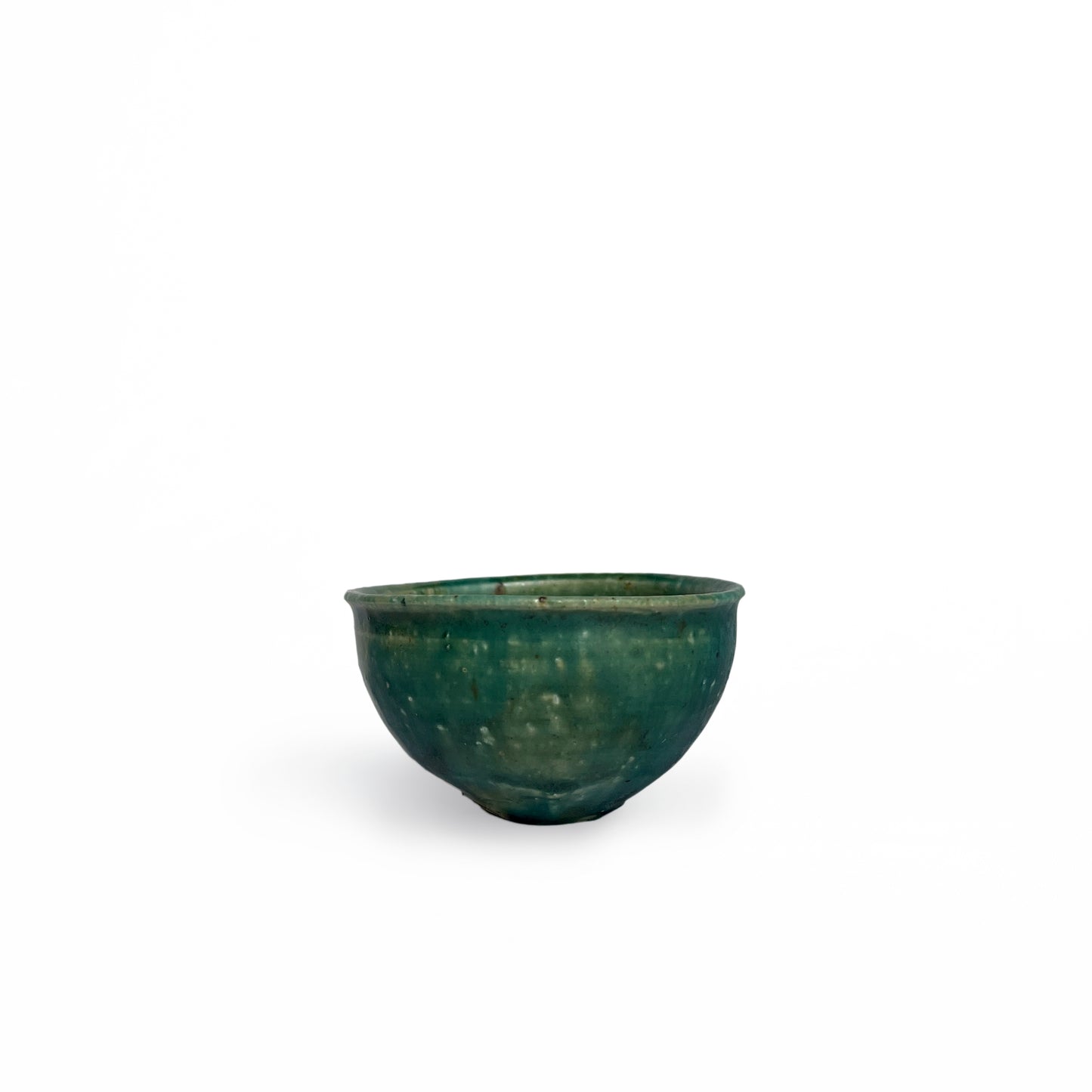 Michikazu Sakai21 Oribe glazed sake cup