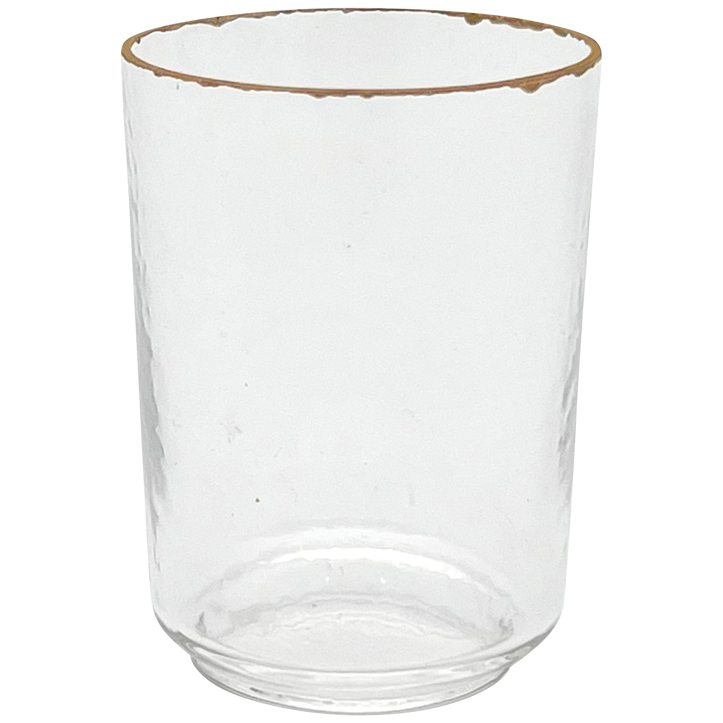 Gold Rimmed Tall Sake Cup