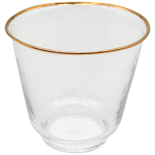 Gold Rimmed Sake Cup